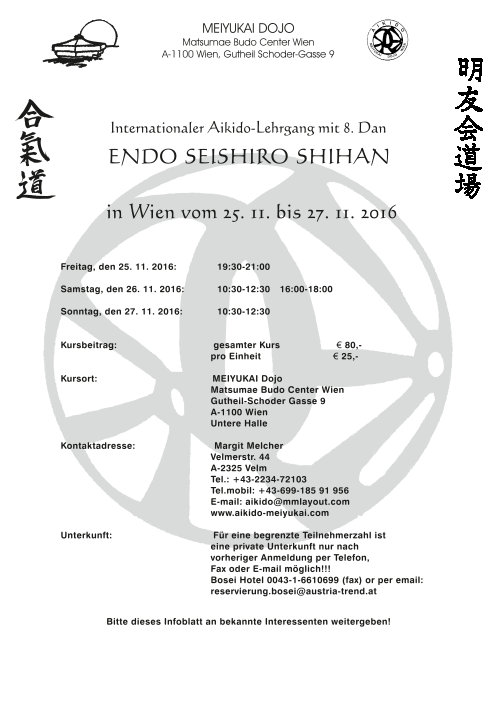 ENDO SEISHIRO SHIHAN (8.Dan)